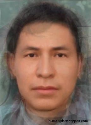 Appalacid phenotype average face