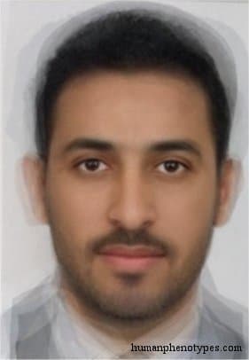 Arabid phenotype average face