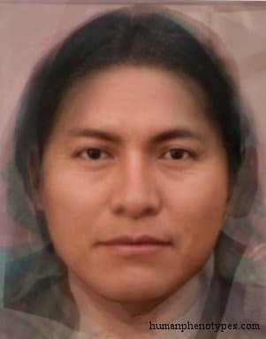 Arizonid phenotype average face