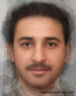 Assyroid phenotype average face
