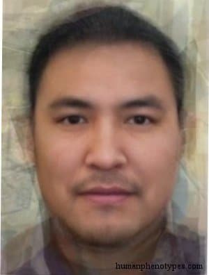 Athabaskid phenotype average face