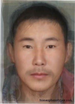 Baykal phenotype average face