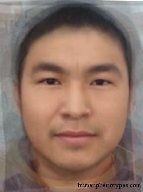 Bering Sea phenotype average face