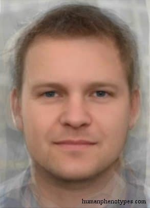 Borreby phenotype average face