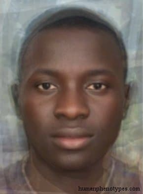 Casamance phenotype average face