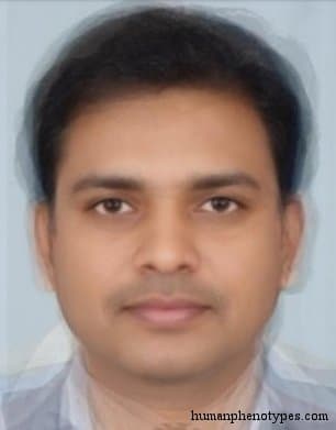 Central Brachid phenotype average face