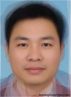 Chukiangid phenotype average face