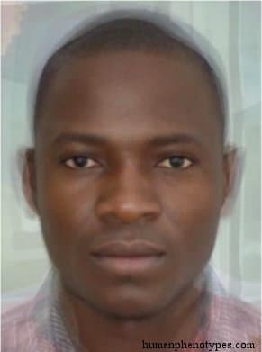 Equatorial Sudanid phenotype average face