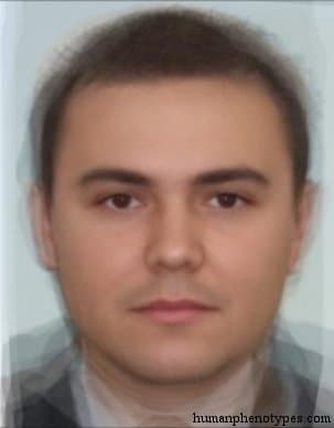 Gorid phenotype average face