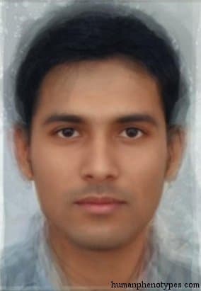 Gracile Indid phenotype average face