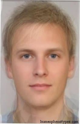 Hallstatt phenotype average face composite