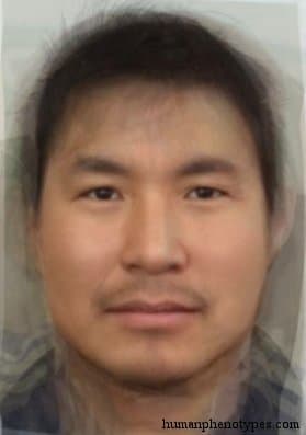 Inuid phenotype average face