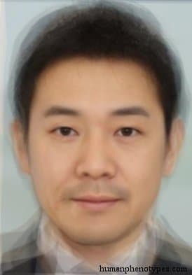 Ishikawa phenotype average face