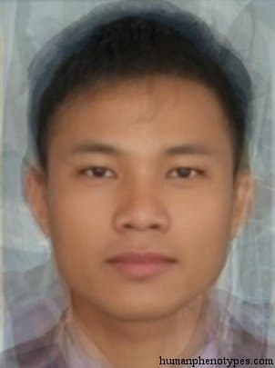 Kachinid phenotype average face