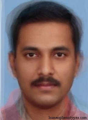 Keralid phenotype average face
