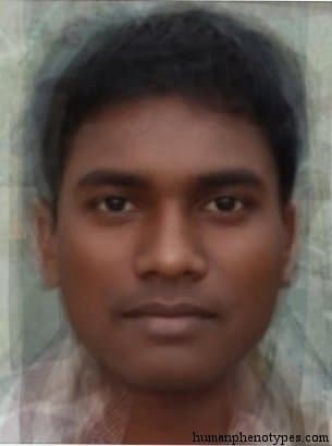 Kolid phenotype average face