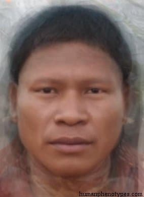 Lagoa Santa phenotype average face