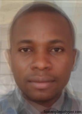 Mundu Mangbeto phenotype average face