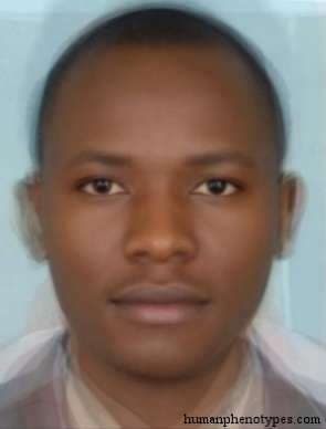 North Bantuid phenotype average face