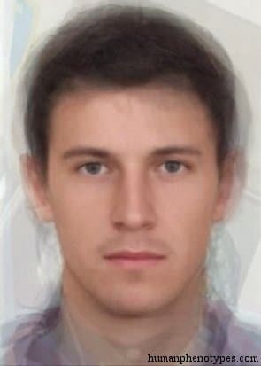North Pontid phenotype average face
