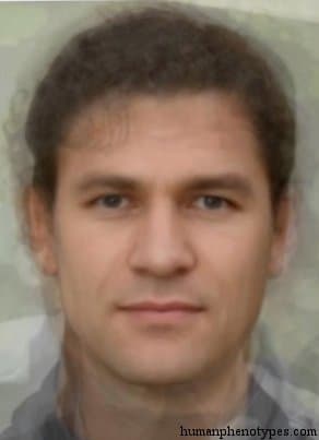 Paleo Atlantid phenotype average face