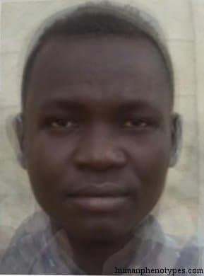 Pre Nilotid phenotype average face
