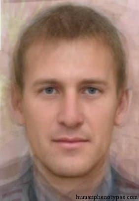 Proto Nordid phenotype average face
