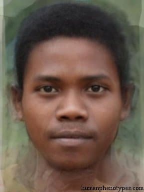 Semangid phenotype average face