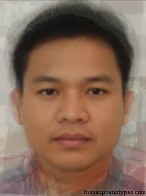 South Palaungid phenotype average face