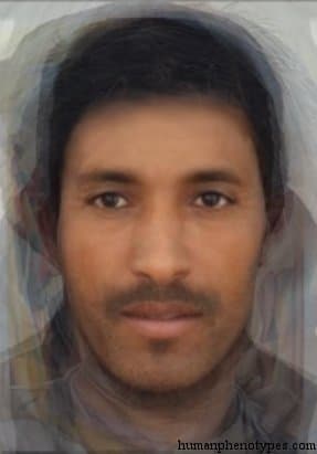 Targid phenotype average face