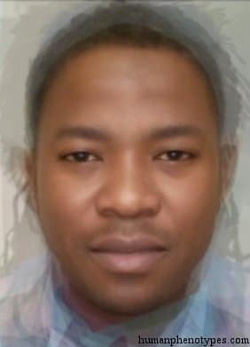 Xhosaid phenotype average face
